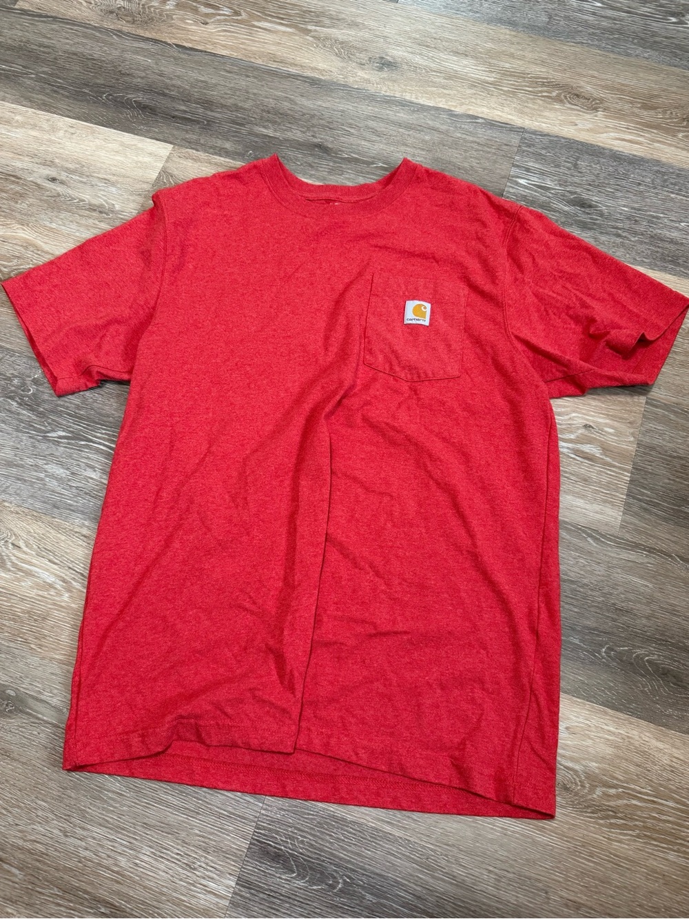 Carhartt Red Crewneck Tee